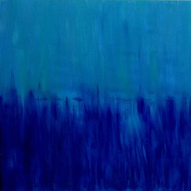 Original Abstract Expressionism Abstract Paintings by Blue Moon - Heike Schmidt