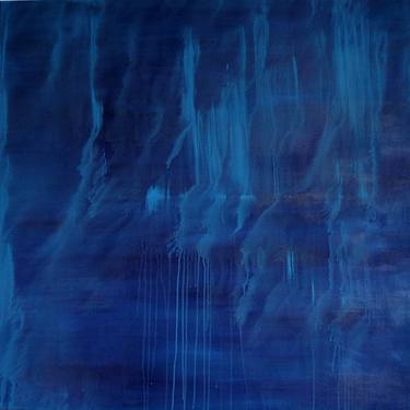 Original Abstract Paintings by Blue Moon - Heike Schmidt