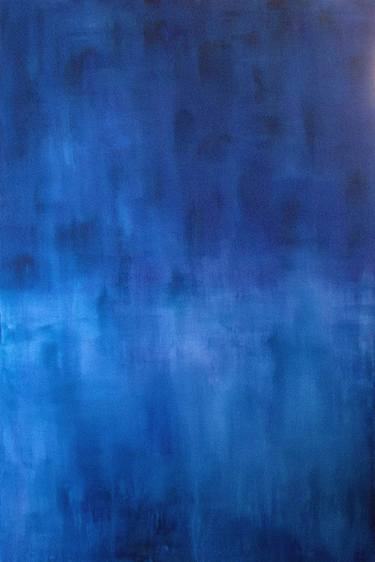 Original Abstract Paintings by Blue Moon - Heike Schmidt