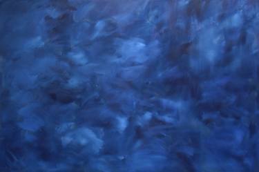 Original Abstract Paintings by Blue Moon - Heike Schmidt