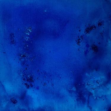Original Abstract Expressionism Abstract Paintings by Blue Moon - Heike Schmidt