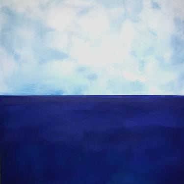 Original Abstract Paintings by Blue Moon - Heike Schmidt