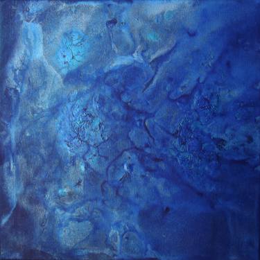 Original Abstract Expressionism Abstract Paintings by Blue Moon - Heike Schmidt