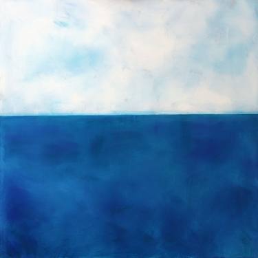 Original Abstract Paintings by Blue Moon - Heike Schmidt