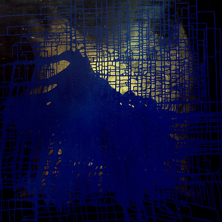 Black blue gold Clearance