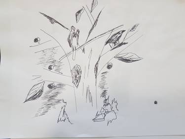 Original Realism Animal Drawing by Michael Wright