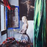 Die nicht mehr Lesende (the not anymore reading girl) by Eckhard Besuden