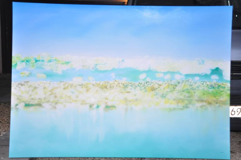 Original Impressionism Seascape Painting by Eckhard Besuden