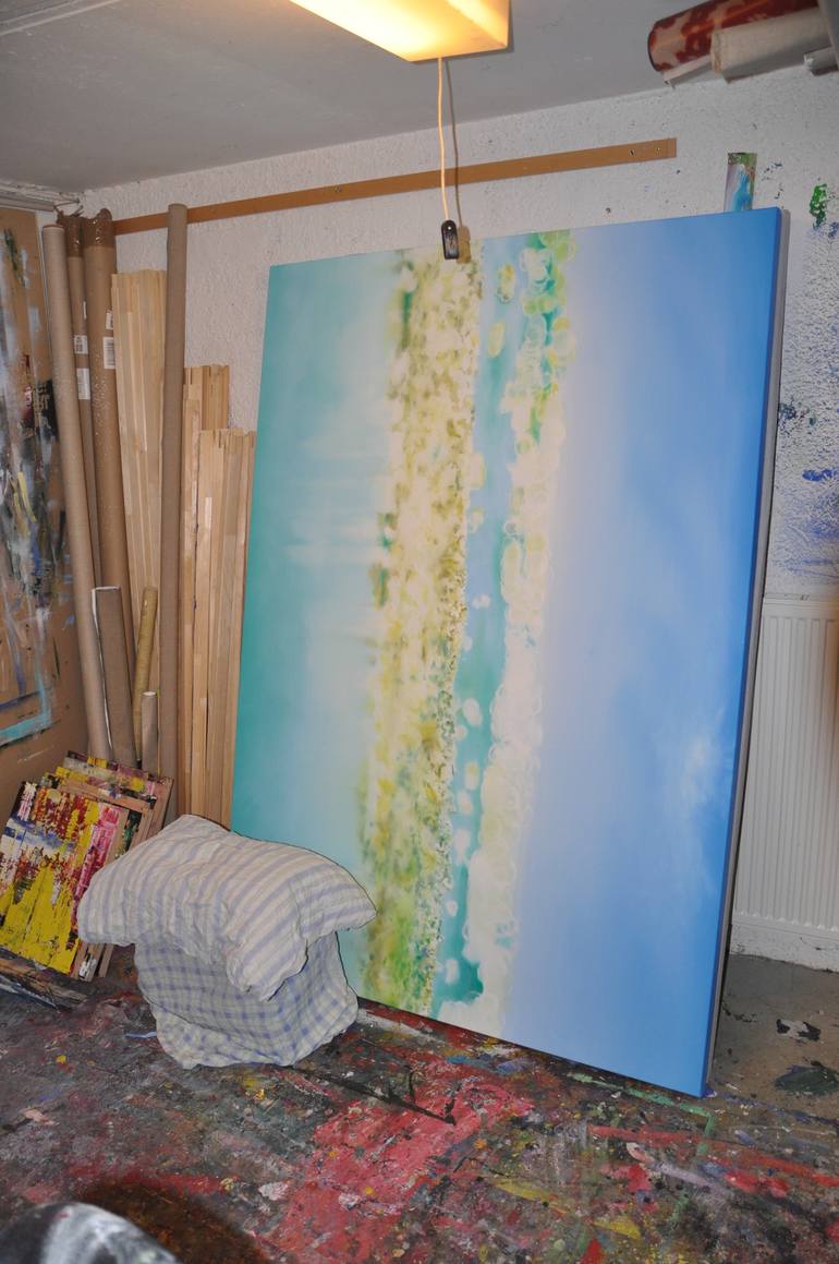 Original Impressionism Seascape Painting by Eckhard Besuden