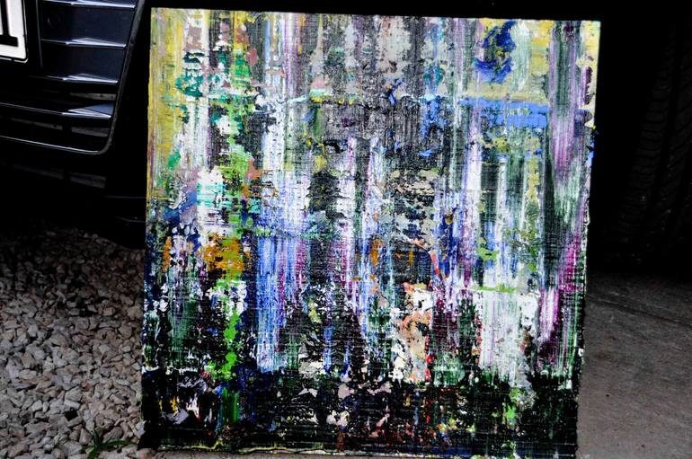 Original Abstract Painting by Eckhard Besuden