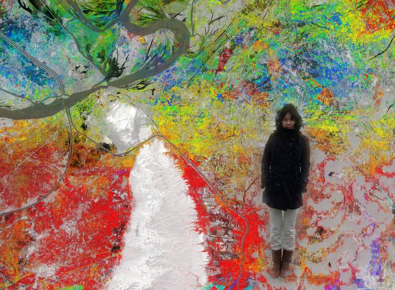 Original Love Mixed Media by Youngb Yune | Conceptual Art on Digital | The Rapids