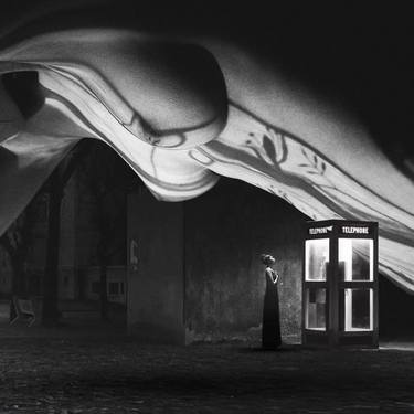 Original Surrealism Fantasy Collage by Fabian Artunduaga - HouseCatStudio