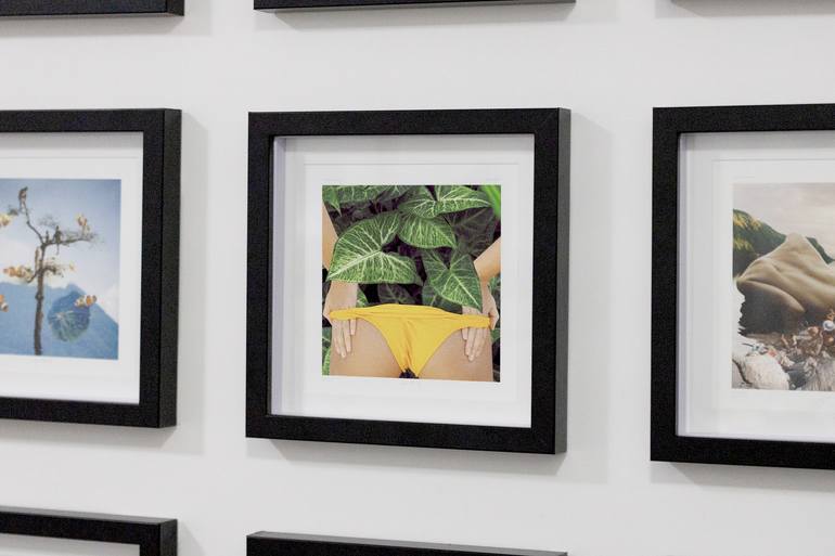 Original Surrealism Women Collage by Fabian Artunduaga - Housecatstudio