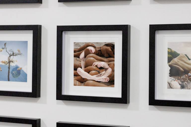 Original Surrealism Women Collage by Fabian Artunduaga - Housecatstudio