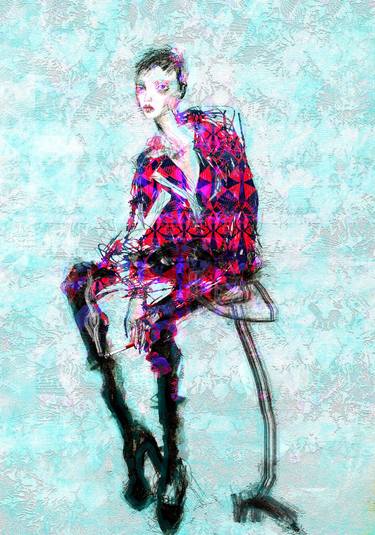 Print of Fashion Digital by Elisabeth Grosse