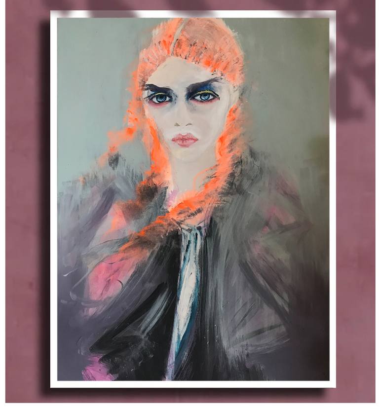 Original Figurative Women Painting by Elisabeth Grosse