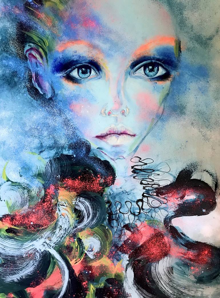 Print of Figurative Women Paintings by Elisabeth Grosse