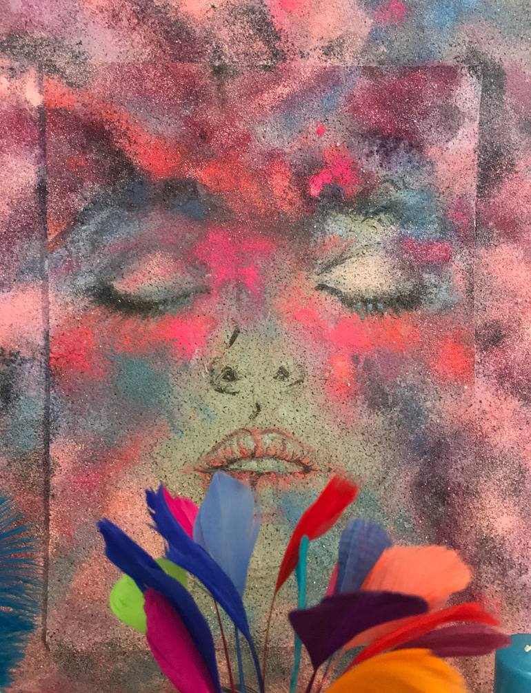 Original Figurative Health & Beauty Painting by Elisabeth Grosse