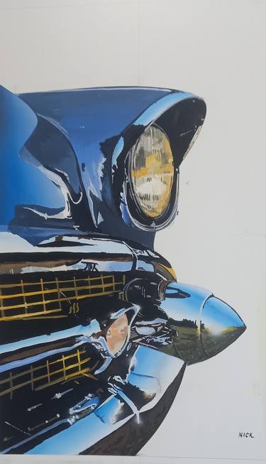 Original Realism Automobile Paintings by Nick Rodgers