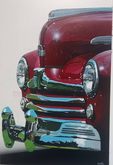 Original Automobile Paintings by Nick Rodgers