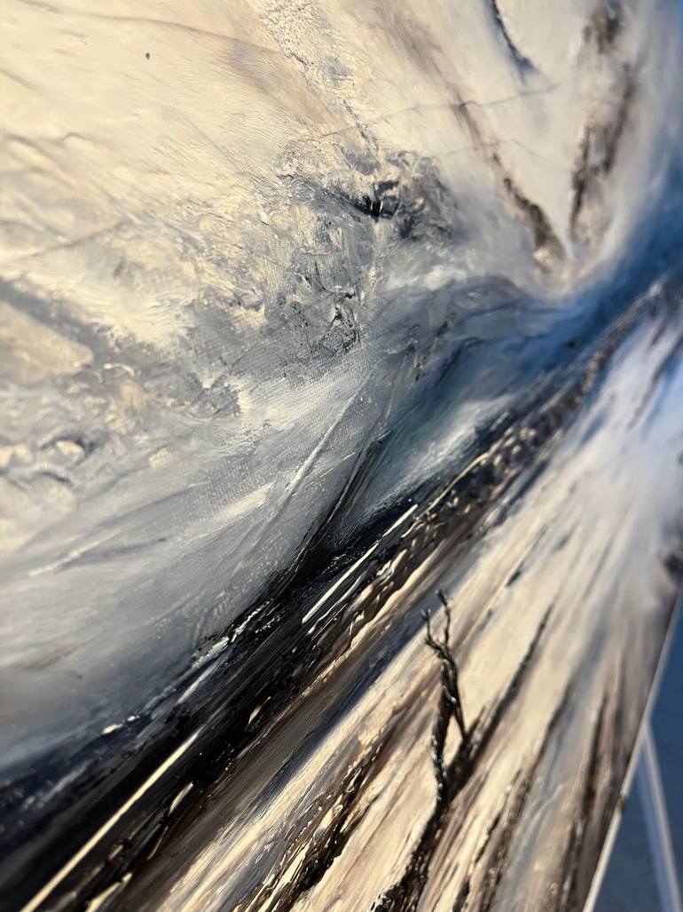 Original Abstract Landscape Painting by Fiona J Rose