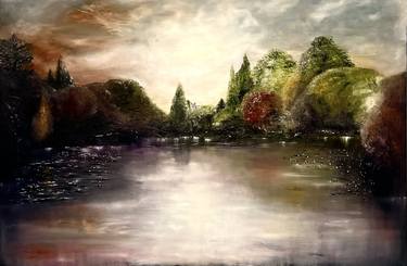 Original Impressionism Water Paintings by Fiona J Rose