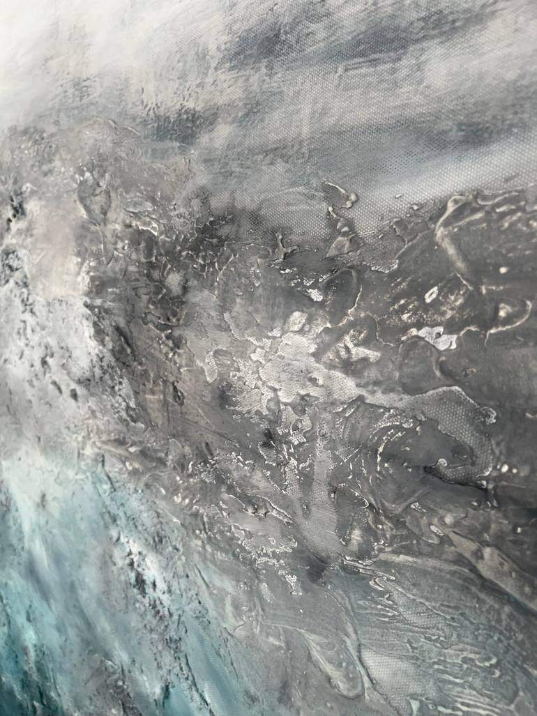 Original Abstract Expressionism Abstract Painting by Fiona J Rose