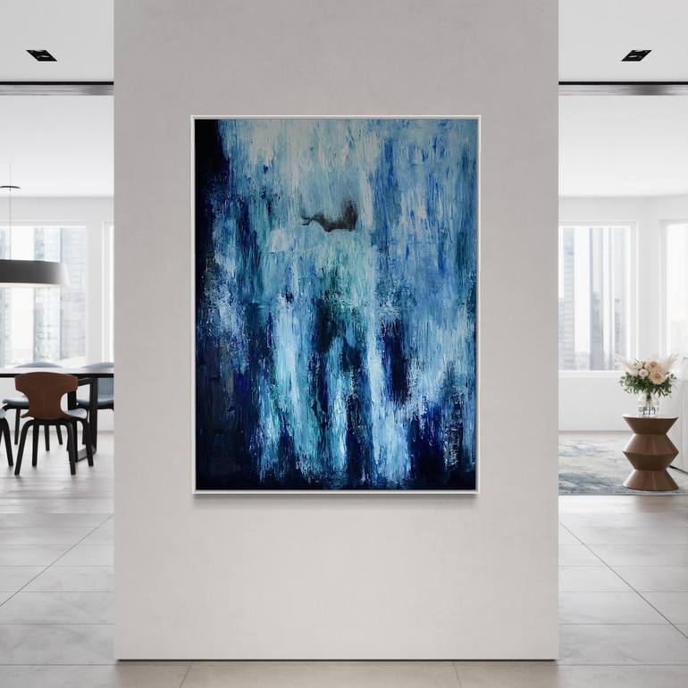 Original Abstract Painting by Fiona J Rose