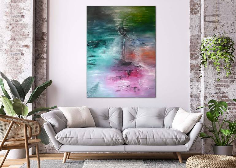 Original Abstract Painting by Fiona J Rose