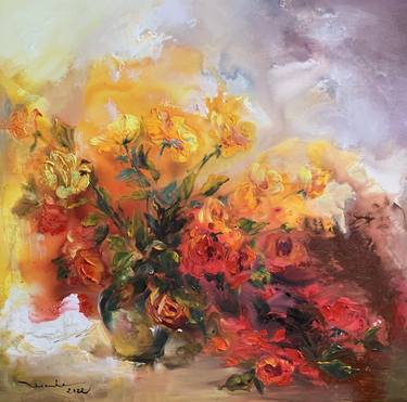 Original Floral Paintings by Thien Ha