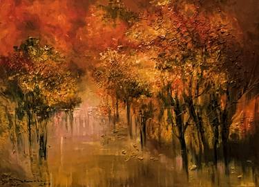 Original Impressionism Landscape Paintings by Thien Ha