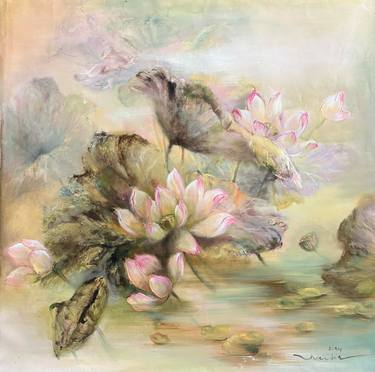 Original Floral Paintings by Thien Ha