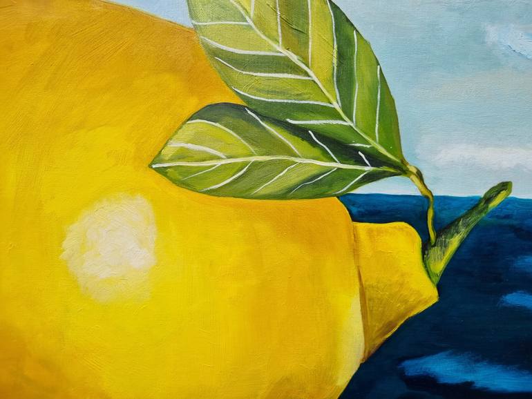 Original Figurative Landscape Painting by Lili Cabarli