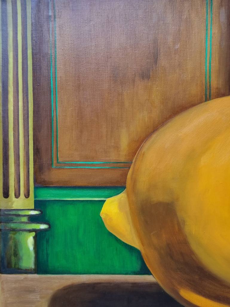 Original Figurative Landscape Painting by Lili Cabarli