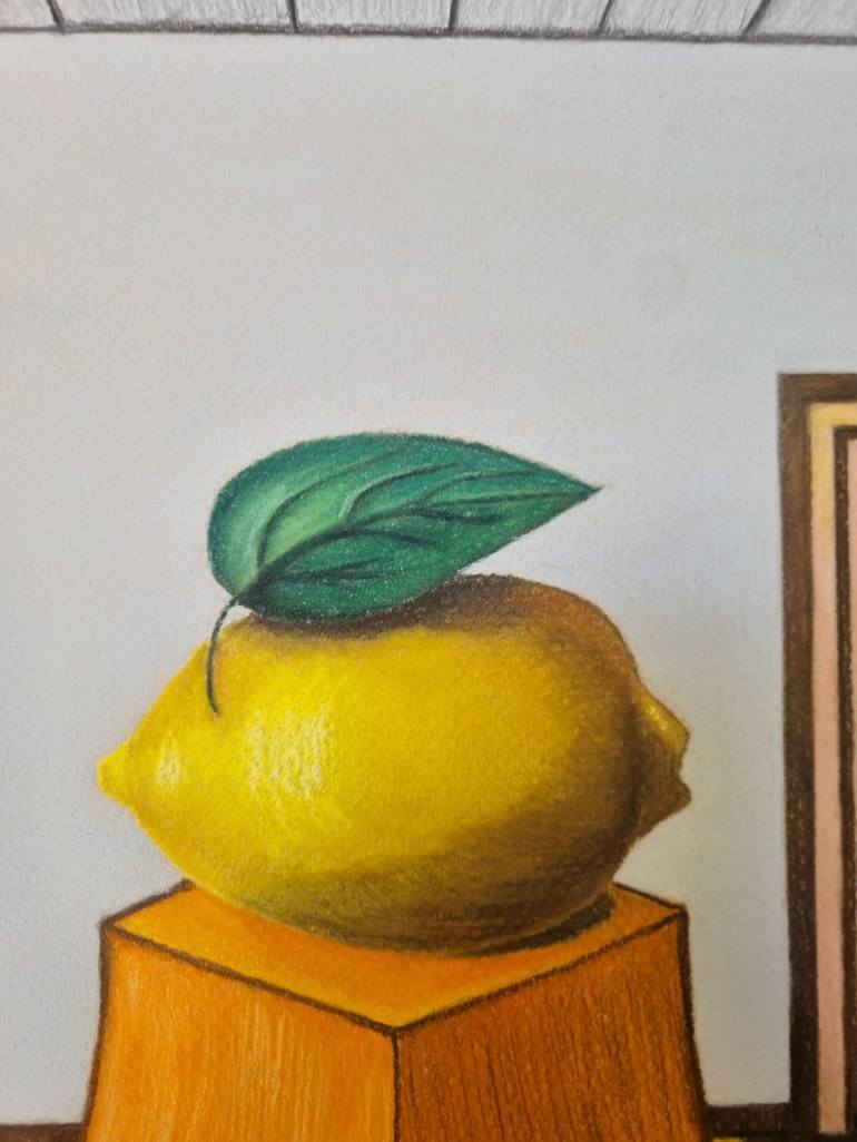 Original Surrealism Still Life Drawing by Lili Cabarli