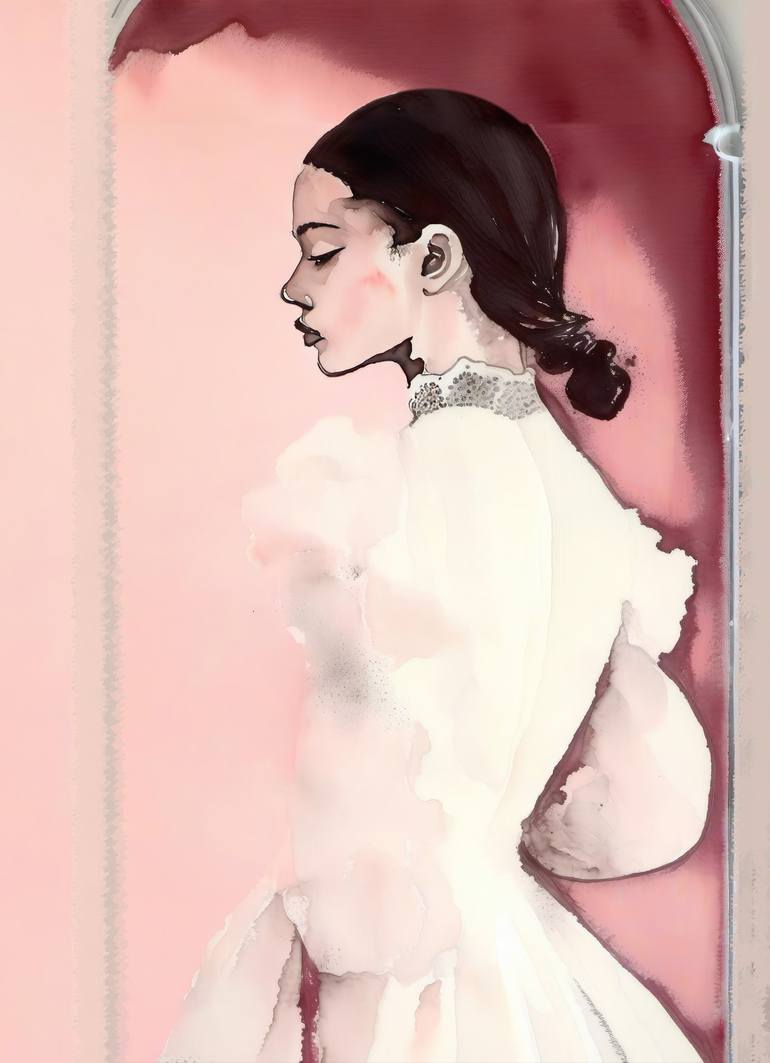 Original Contemporary Fashion Digital by Maria Krasnova