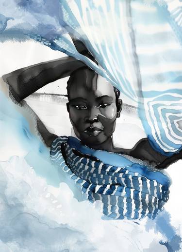 Original Abstract Women Digital by Maria Krasnova
