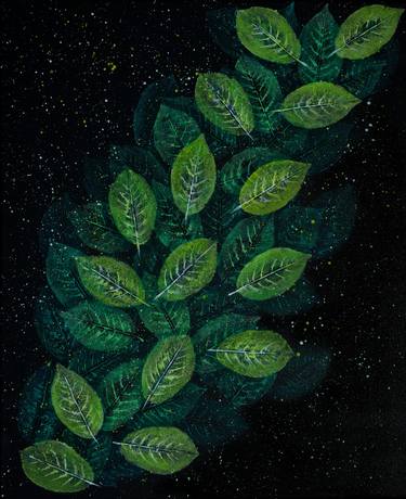 Print of Nature Paintings by Yuliana Shakiyeva