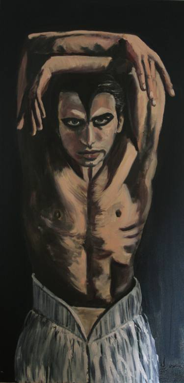 Original Expressionism Body Paintings by stephanie brunton