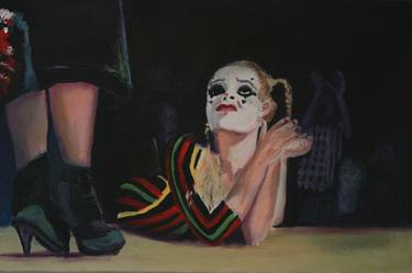 Original Figurative Performing Arts Paintings by stephanie brunton