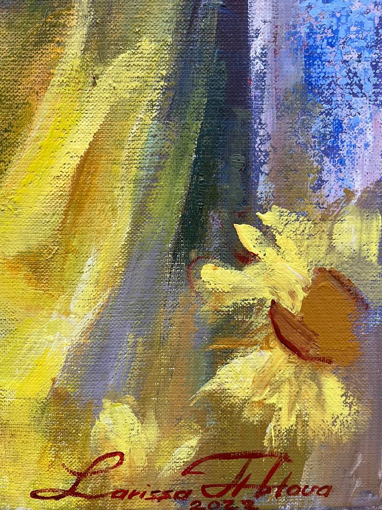 Original Contemporary Seasons Painting by Larissa Abtova