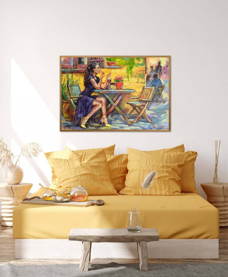 Original Contemporary Women Painting by Larissa Abtova