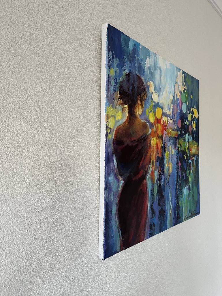 Original Women Painting by Larissa Abtova