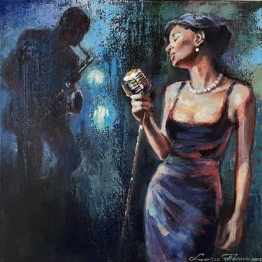 Original Music Paintings by Larissa Abtova