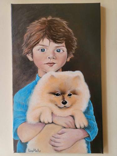 Original Children Paintings by Nina Molko