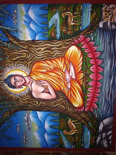 Buddha on the tree of enlighting thumb