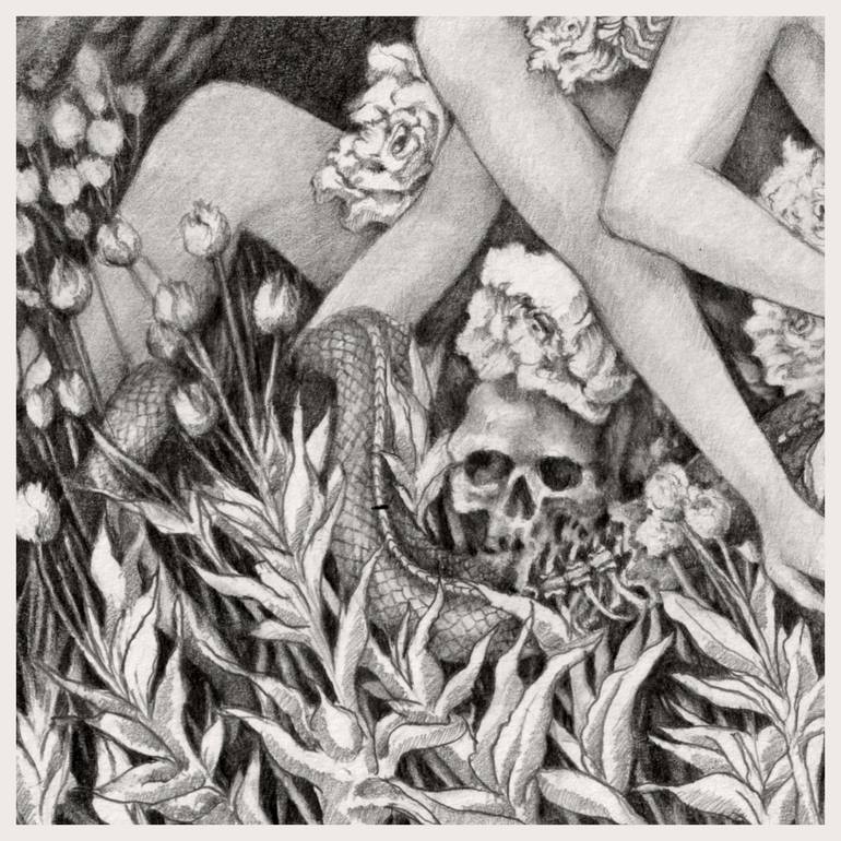 Original Figurative Fantasy Drawing by Maulana Manurung