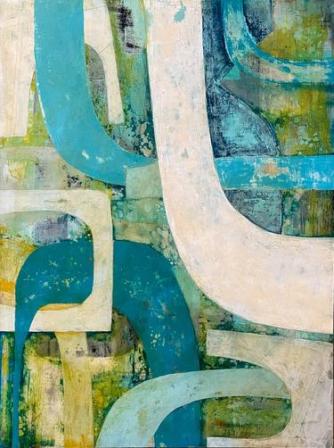 Original Abstract Painting by Carla Cohen