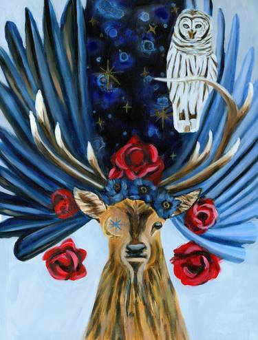 Original Animal Paintings by Myra Lynne