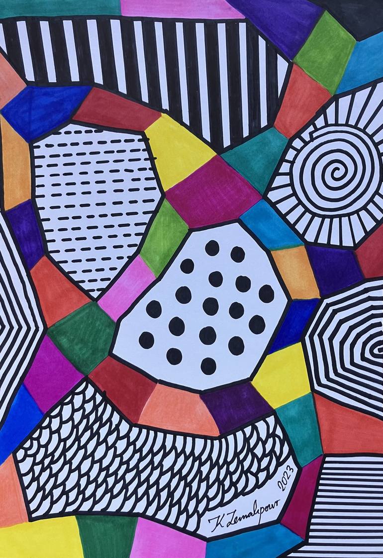 Colors Vs Black And White Viii Drawing By Constantinos Zeinalipour Saatchi Art 